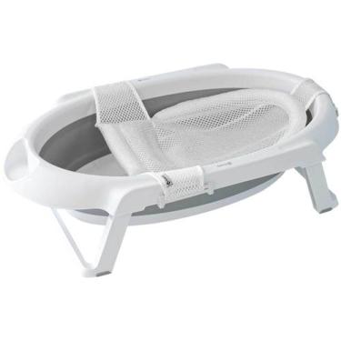 Imagem de Banheira de Bebê Safety Smile Cinza 35L, Cinza