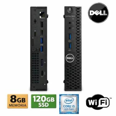 Imagem de Mini PC Dell Optiplex Core i5 6th Gen DDR4 8GB 120GB W10 - Original, O