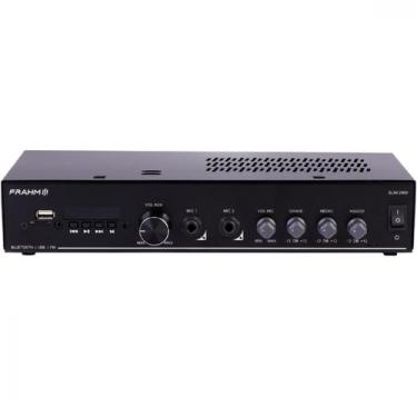 Imagem de Amplificador Com Bluetooth USB/SD/FM Slim 2000 G6 - Frahm