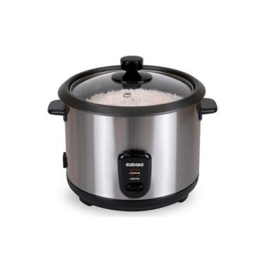 Imagem de Panela de Arroz Elétrica Itatiaia Midi 700w 10x 1,8l Inox 220v, Inox, 