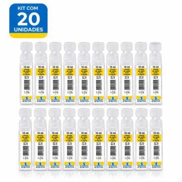 Imagem de Soro Fisiológico Samtec 0,9% - 20 Ampolas Estéreis de 10ml Unidose