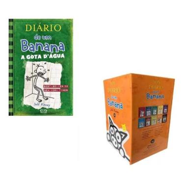 Imagem de Kit Com Livro Diário De Um Banana 3 Capa Cartão + Caixa Organizadora -