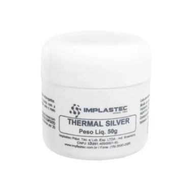 Imagem de Pasta Térmica Thermal Silver Implastec, 50g