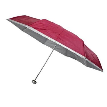 Imagem de Guarda Chuva Mini Portátil Armação De Alumínio de Bolsa Contra Vento R