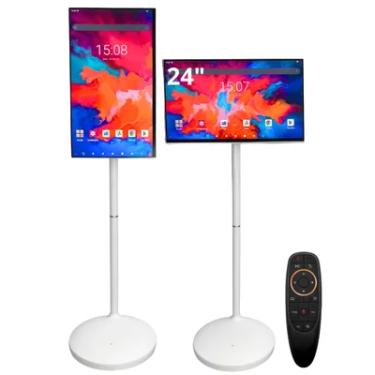 Imagem de Monitor Tela Interativa Touchscreen 24" Ips Full Hd, Controle Por Ia, Wi-fi 5, Bateria 10.000mah Pedestal Ajustável