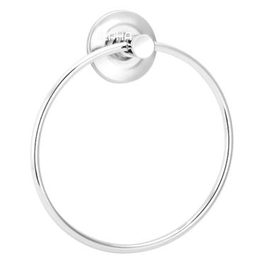 Imagem de Suporte Toalheiro Banheiro Porta Toalha Argola Rosto Inox