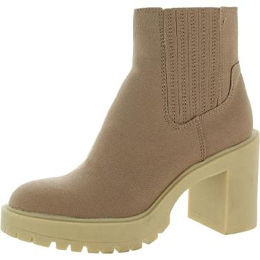 Imagem de Dolce Vita Bota feminina Caster Ankle Boot, Tela de café