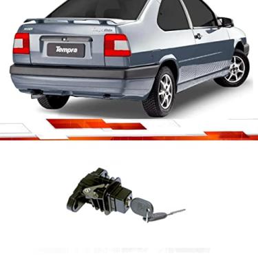 Imagem de Botao Fechadura Porta Mala Elba Até 1996 Tempra 1991 Até 1998 Com Chave Mecanica