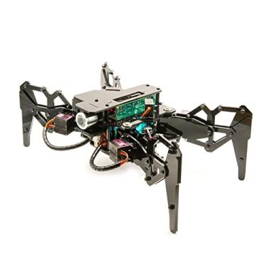 Imagem de Adeept DarkPaw Bionic Quadruped Spider Robot Kit for Raspberry Pi 4 3 Model B+/B, STEM Crawling Robot, OpenCV, Self-stabilizing Based on MPU6050 Gyro Sensor, Raspberry Pi Robot with PDF Manual