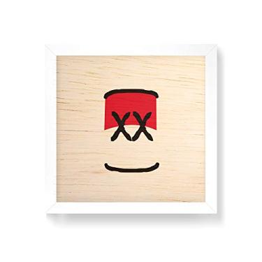 Imagem de Arte Maníacos Quadro decorativo com moldura caixa branca em Madeira - Latinha XX - 30x30cm