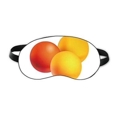 Imagem de Orange Pill Health Care Products Pattern Sleep Eye Shield Soft Night Vlindfold Shade Cover