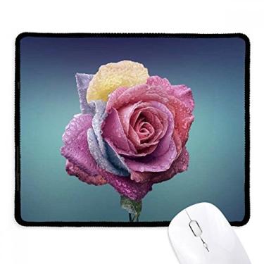 Imagem de Mousepad rosa escuro com borda costurada para jogos
