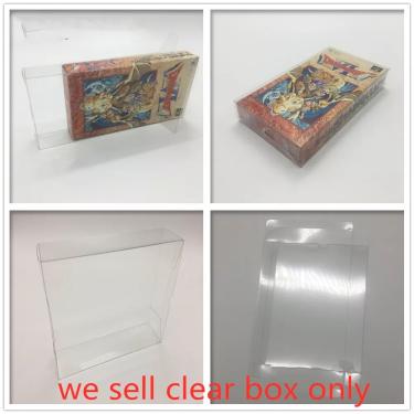 Imagem de Capa de exibição transparente para Nintendo  protetor para Dragon Quest 6  caixas de coleta para