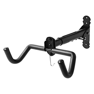 Imagem de Gootus Suporte de parede para bicicleta – Rack de armazenamento interno horizontal para bicicleta | Gancho de suporte de parede para ciclismo – Pendure sua estrada, montanha ou bicicletas híbridas na