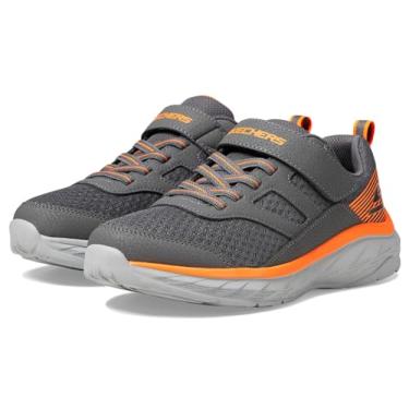 Imagem de Skechers Tênis masculino Boundless (Little Big Kid), Carvão/Laranja, 2.5 Little Kid