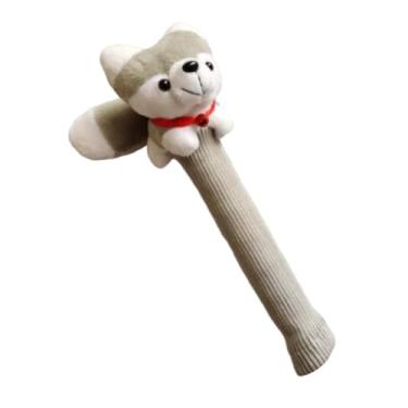 Imagem de UGPLM Capa protetora para cabo de raquete de badminton, capa decorativa antiderrapante para punho de raquete de badminton, Filhote de cachorro