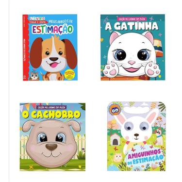 Imagem de Coleção Infantil Bichinhos de Estimação - Kit com 4 Livrinhos
