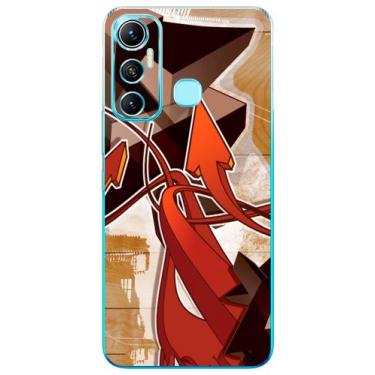 Imagem de Capa Adesivo Skin071 Verso Para Infinix X689F Hot 11 - KawaSkin