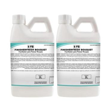 Imagem de Kit 2 Finalizador Passadoria Tecido Finisherfresh Bouquet 2L - Spartan