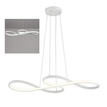 Imagem de Lustre Pendente 3 em 1 LED Arco Infinito Hall de Entrada Recepçao Hote