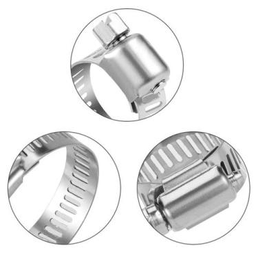 Imagem de Braçadeiras de Ferro 6 Unidades 3x8-18mm 2x13-23mm 1x14-27mm - Monaliz