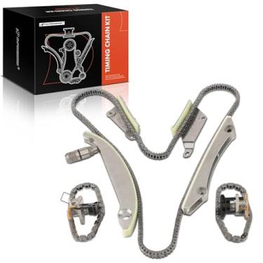 Imagem de A-Premium Kit de corrente de sincronização de motor 10 peças com tensor e guia compatível com Dodge & Chrysler - Charger 2008, Avenger 2008, Magnum 2008, 300 2008, Sebring 2008 - V6 2.7L