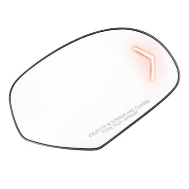 Imagem de INFINAUTO Para GMC Sierra 1500 3500 HD para Escalade para Silverado para Suburban Car Retrovisor Passageiro Lado Direito Espelho Aquecido Vidro Substituição LED seta