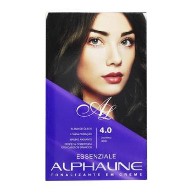 Imagem de Tonalizante em Creme Essenziale Castanho Medio 4.0 - Alphaline - Alpha