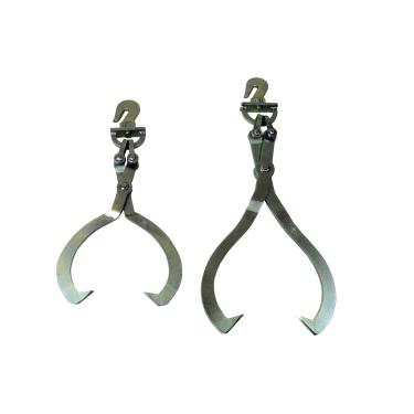 Imagem de LogRite Pinças giratórias de 40,6 cm | Projetado para puxar e arrastar toras de madeira | Feito de aço e zinco | Pinça de gancho giratório reduz a torção e o rolo de toras | Feito nos EUA