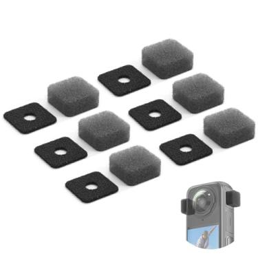 Imagem de VRIG 6 protetores de vento de microfone para Insta 360 X5 / X4 / X3