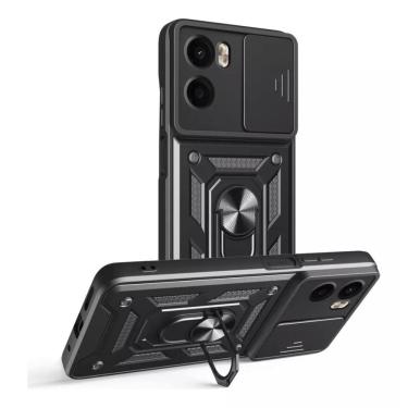 Imagem de Capa Capinha Case para Motorola moto G05 - Protetora Resistente Anti Impacto Queda Armadura Militar Cor:Preto