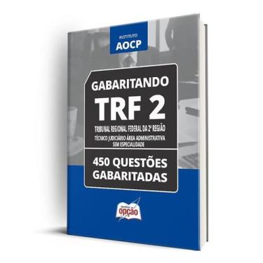 Imagem de Caderno TRF 2 - Técnico Judiciário Área Administrativa - Sem Especiali