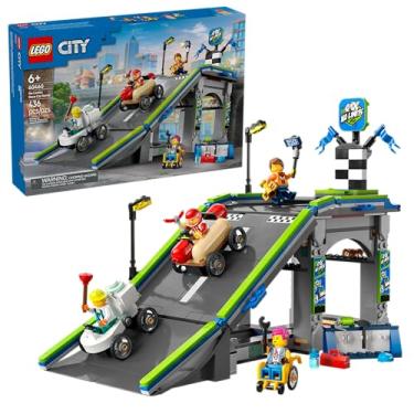 Imagem de LEGO City Great Vehicles Sem Limites: Pista de Rampa para Carros de Corrida 60460