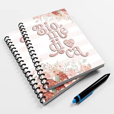 Imagem de Caderno Universitário 96fls Profissão Luxo Biomédicina Mod.1