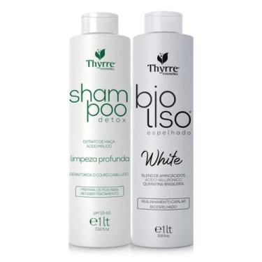 Imagem de Progressiva Thyrre Bioliso White 2x1000ml Sem Formol - Thyrre Cosmétic