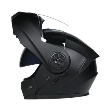 Imagem de Capacete de Motocicleta Modular com Viseira Dupla - Aprovado pelo DOT,