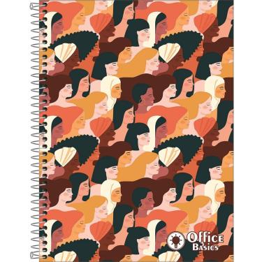 Imagem de Caderno Universitário 12 Matérias Office Basics - Sortido
