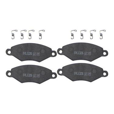 Imagem de Jogo Pastilha Freio Dianteira 206 1326 - METALSYSTEM