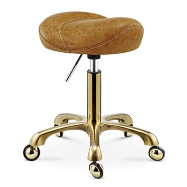 Imagem de JMYSD Banqueta ergonômica, para cadeira odontológica, beleza, barbearia, manicure, cadeira de trabalho, bar, escritório, altura ajustável, B3
