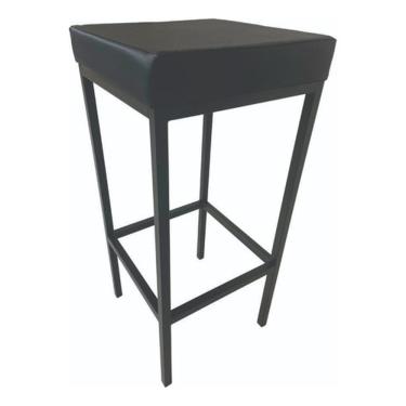 Imagem de Banqueta Berlim Flape Alta Preta