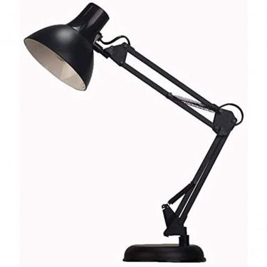 Imagem de Luminaria Articulada Escritorio Regulavel Leitura Base Mesa Metal Articulavel Lk-780 - At-1002 Preto
