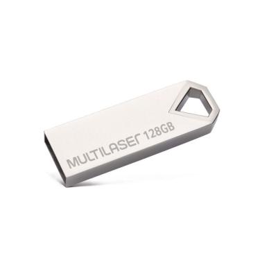 Imagem de Pendrive 128gb Multilaser Diamond Pd853 2 0 Metalico