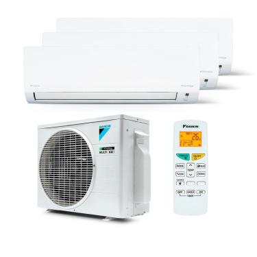 Imagem de Ar Condicionado Multi Split Inverter R32 Daikin 18000 Btus (2x9000 E 1x12000) Frio 220V
