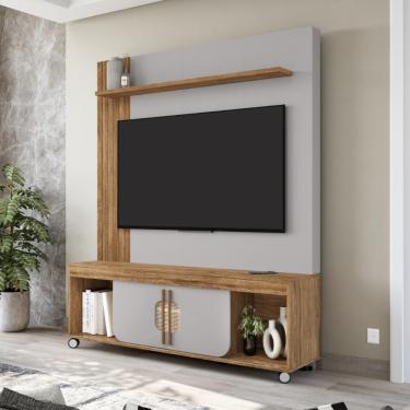 Imagem de Home Para Tv 65 Polegadas Pitangueiras Cinamomo Off-white