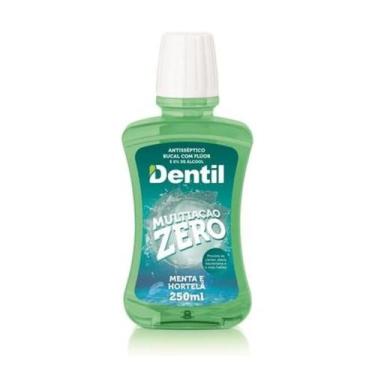 Imagem de Enxaguante Bucal Dentil 250ml Menta/hot.zero Alcool C/ Fluor