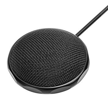 Imagem de Cryfokt Microfone de Laptop USB Microfone Omni Condenser Mic para Laptop para PC, Plug and Play, Mini Com Fio de Negócios de Negócios para Ditar, Gravação, Skype, Jogos, Cartão de Som