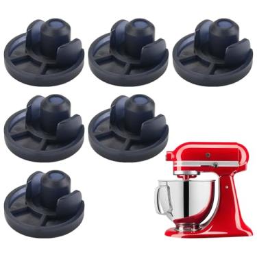 Imagem de Beautyflier Batedeira inferior para batedeira KitchenAid com cabeça inclinada KSM150 KSM152 KSM154 KSM155 KSM158 KSM160, almofadas de reposição de TPU resistentes e duráveis para liquidificador