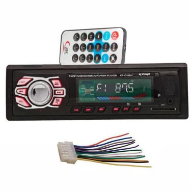 Imagem de Som Automotivo Carro Bluetooth Knup Kp-C16Bh Rádio Veicular