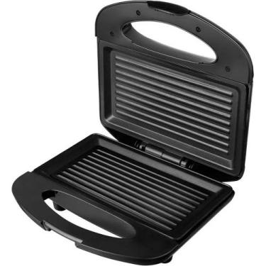 Imagem de Sanduicheira Mondial Inox Grill Premium s-07 - 800W - 110V - Preto e P