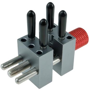 Imagem de ZJRDYYK Mini torno, mini torno prático de metal, mini braçadeira ajustável para modelo, passatempo, artesanato, joias, relógio, eletrônicos